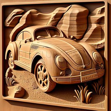 3D модель Porsche 597 Jagdwagen (STL)